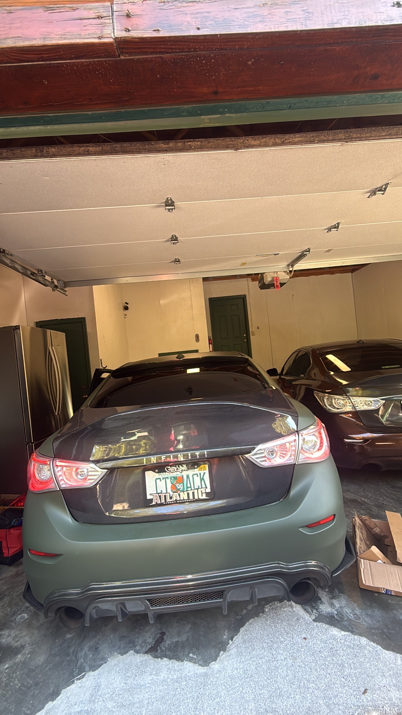 14-17 Q50 Clear Taillights