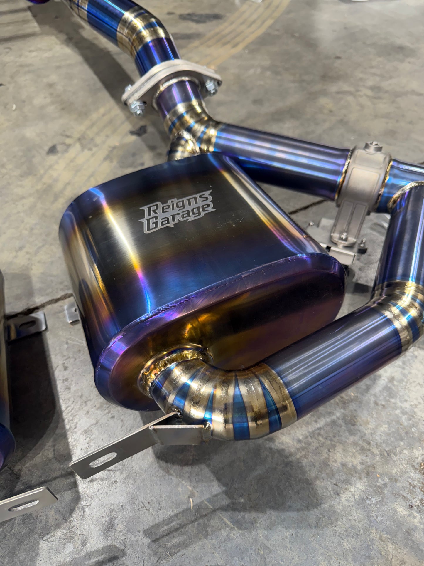 Infiniti Q50 Full Titanium Valved Exhaust for 14-17