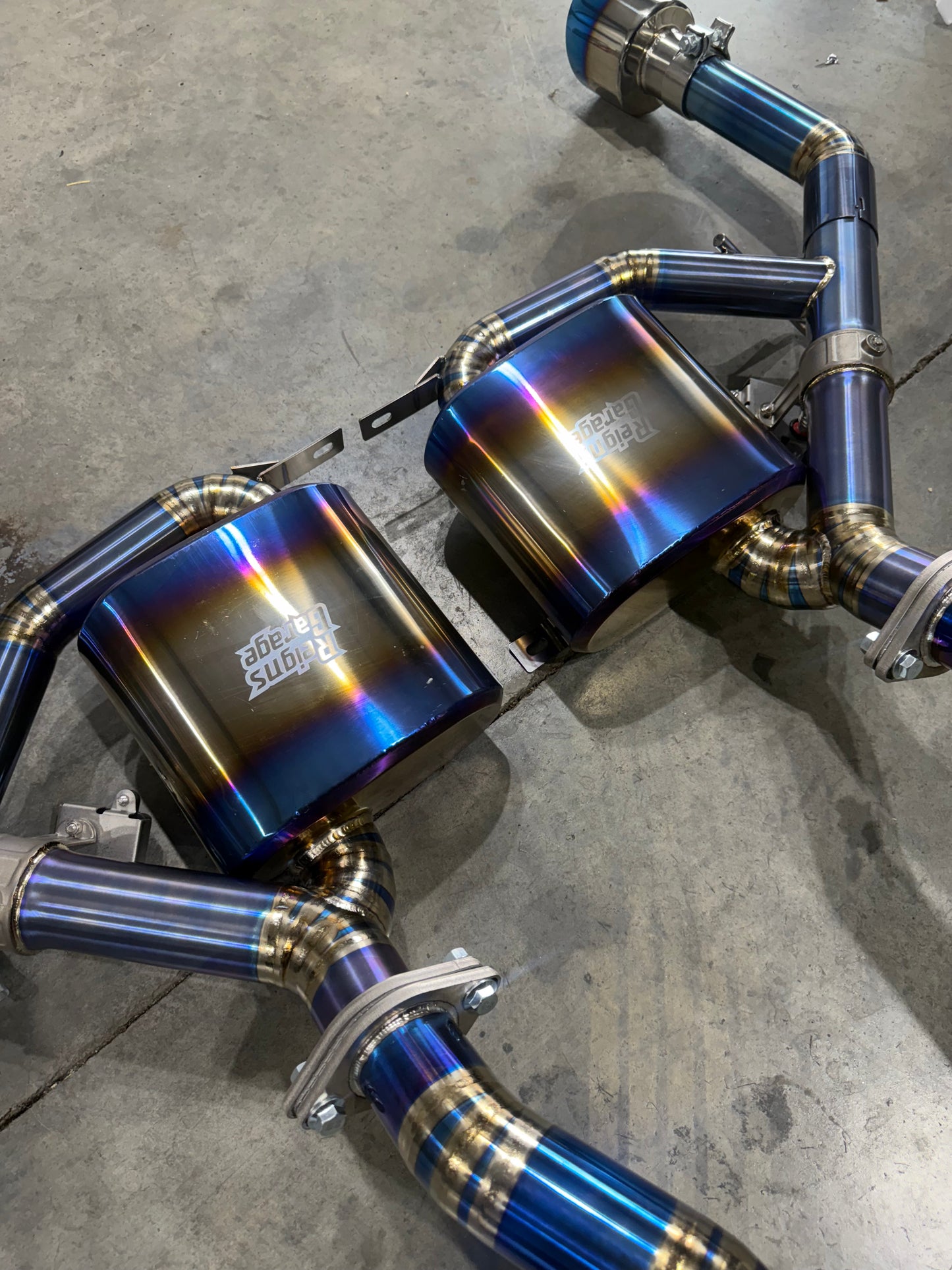 Infiniti Q50 Full Titanium Valved Exhaust for 14-17