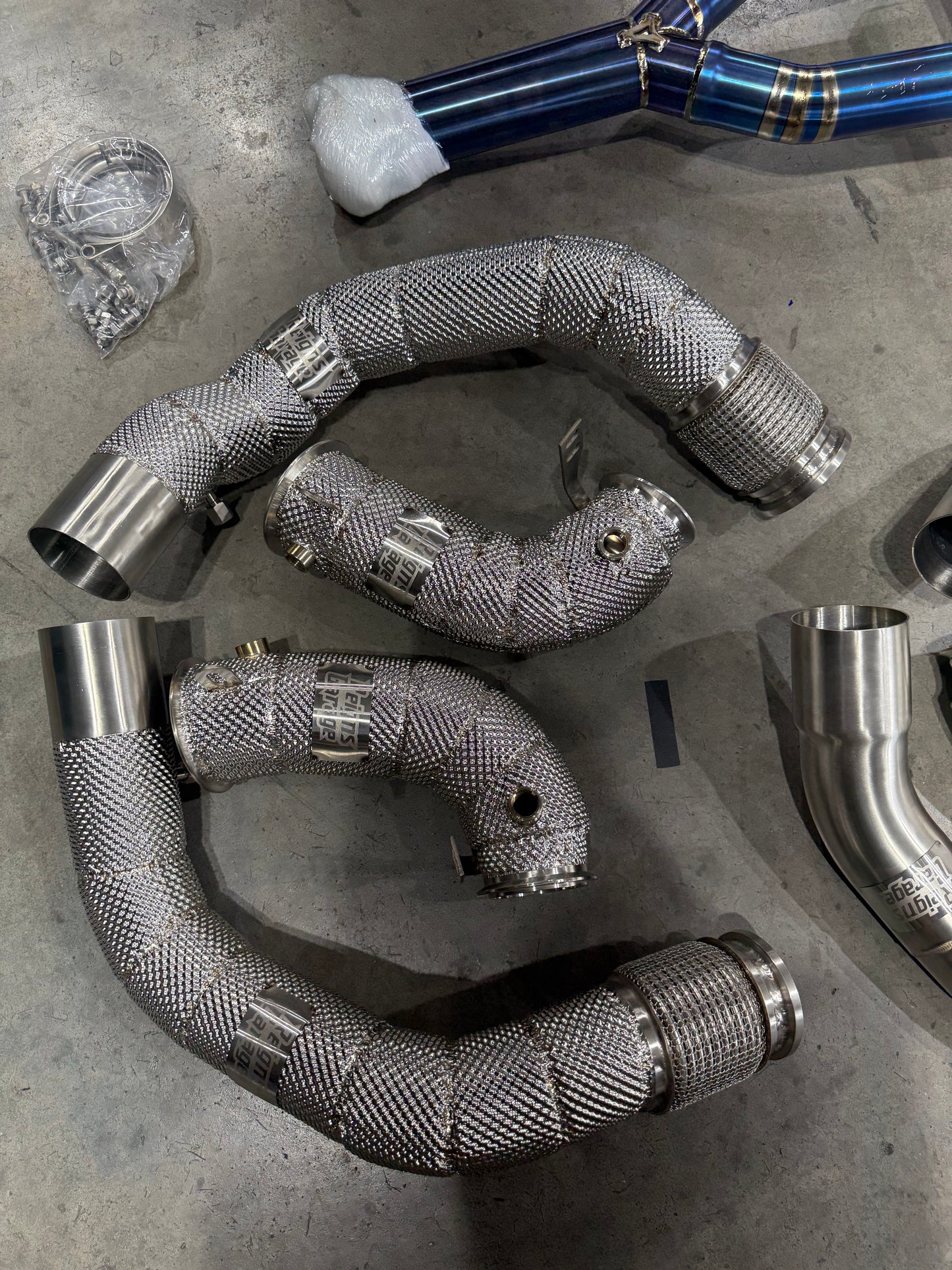 S63 Catless Downpipes for X5M/M5 F95/F90