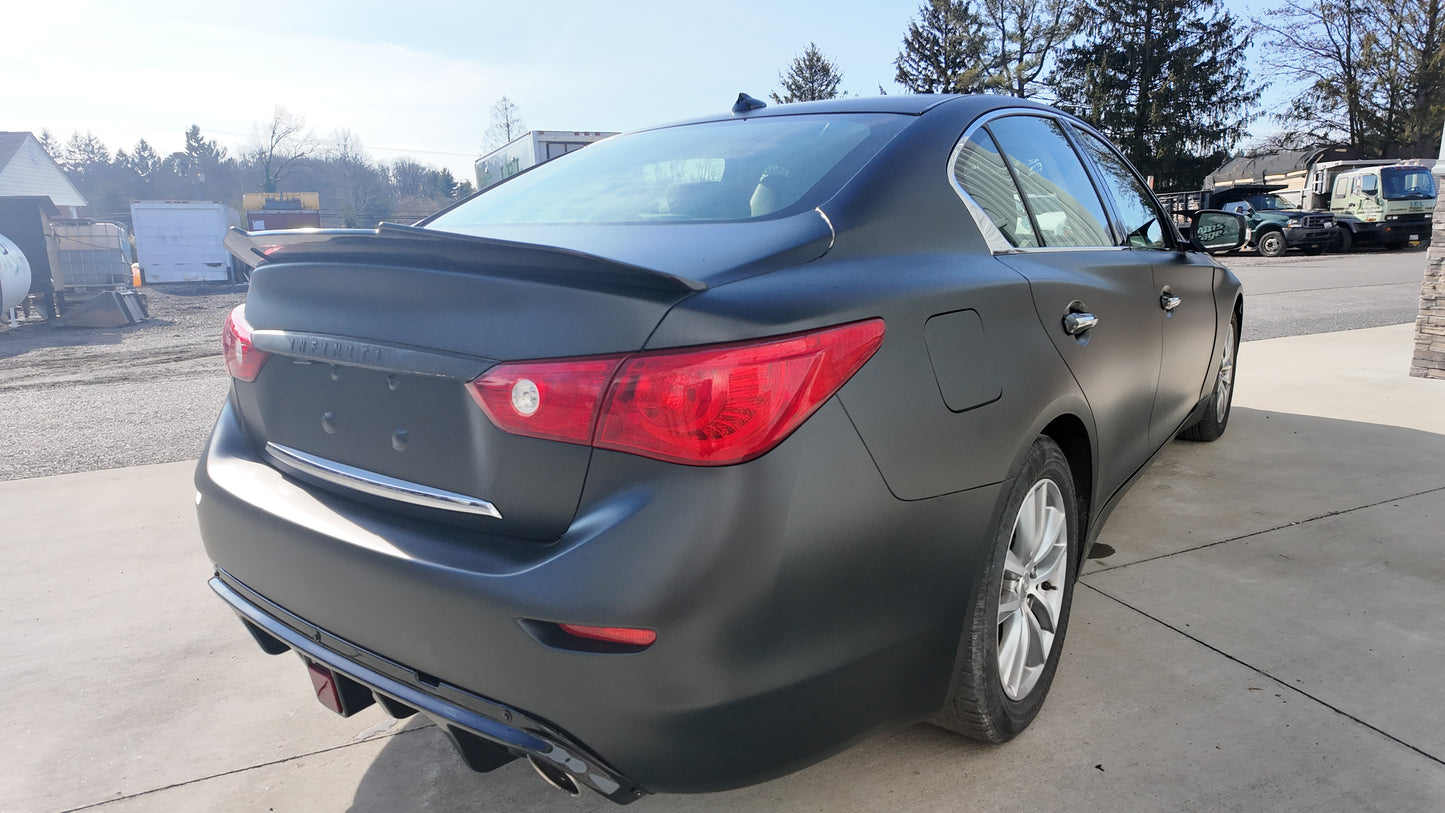 Matte Black Vinyl Roll