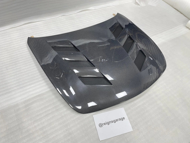G37 Sedan Carbon AMS Hood