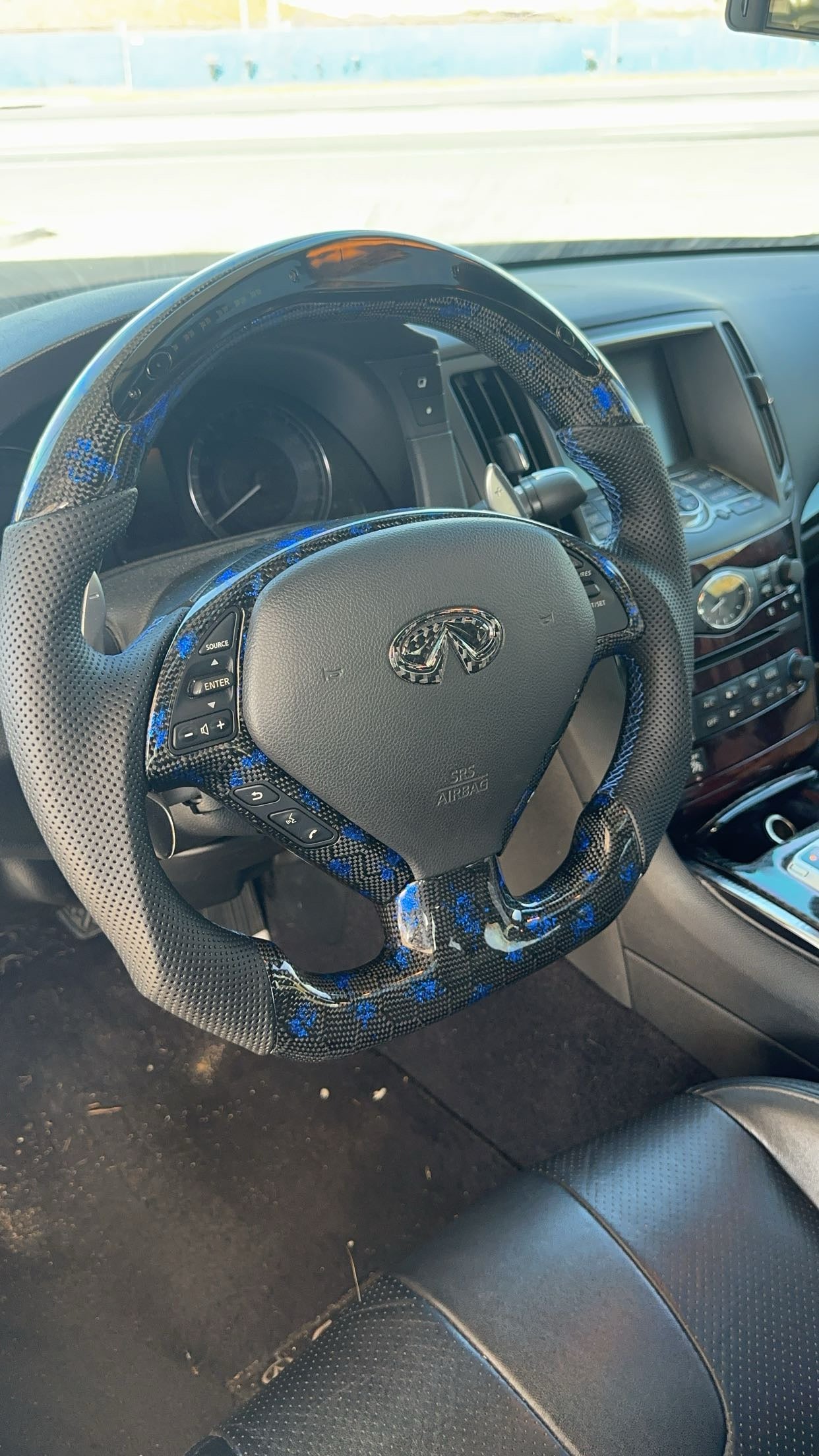 G37 Carbon Steering Wheel
