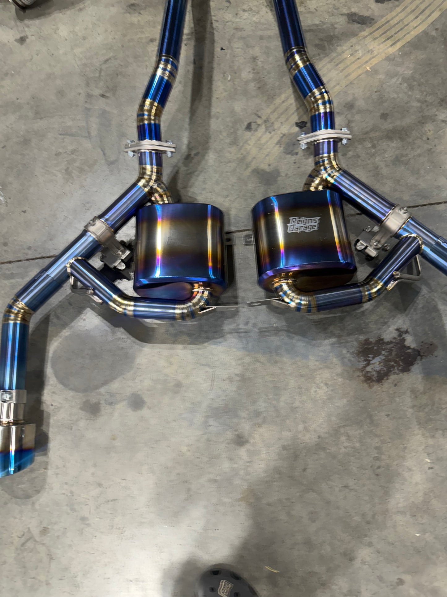 Infiniti Q50 Full Titanium Valved Exhaust for 14-17