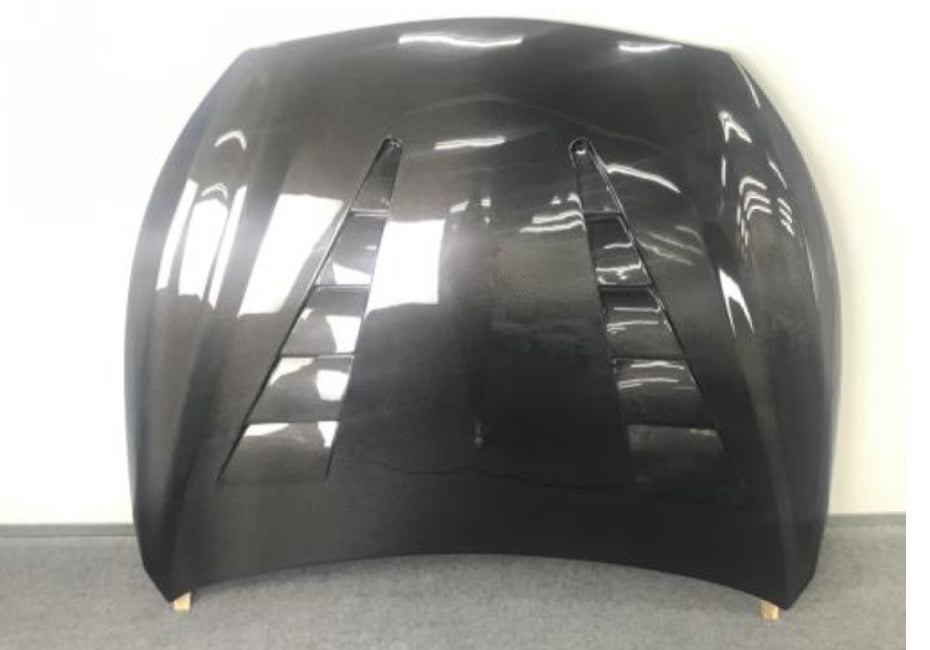 Q50 V Style Carbon Hood