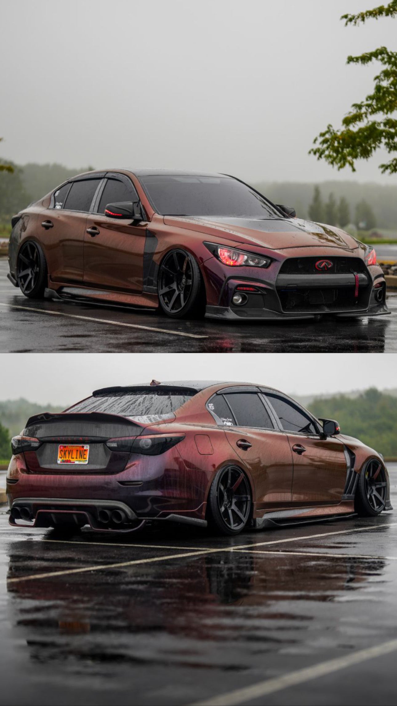 Q50 Full Vinyl Wrap