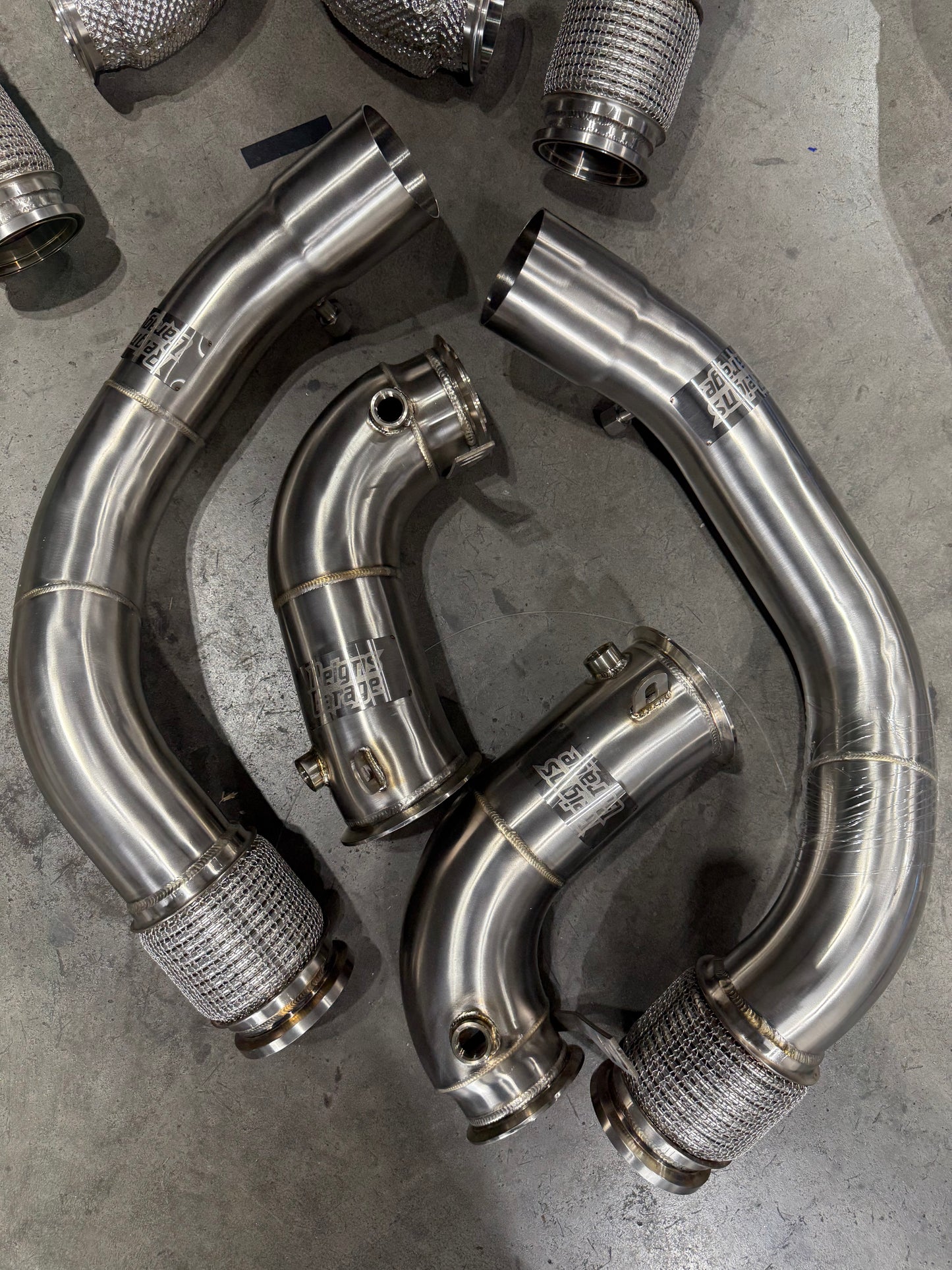 S63 Catless Downpipes for X5M/M5 F95/F90