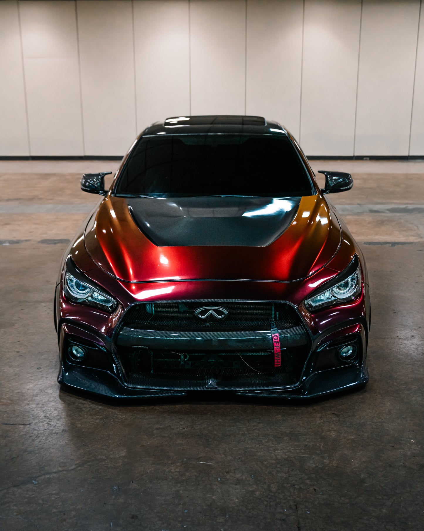 Q50 Blitz Front Bumper