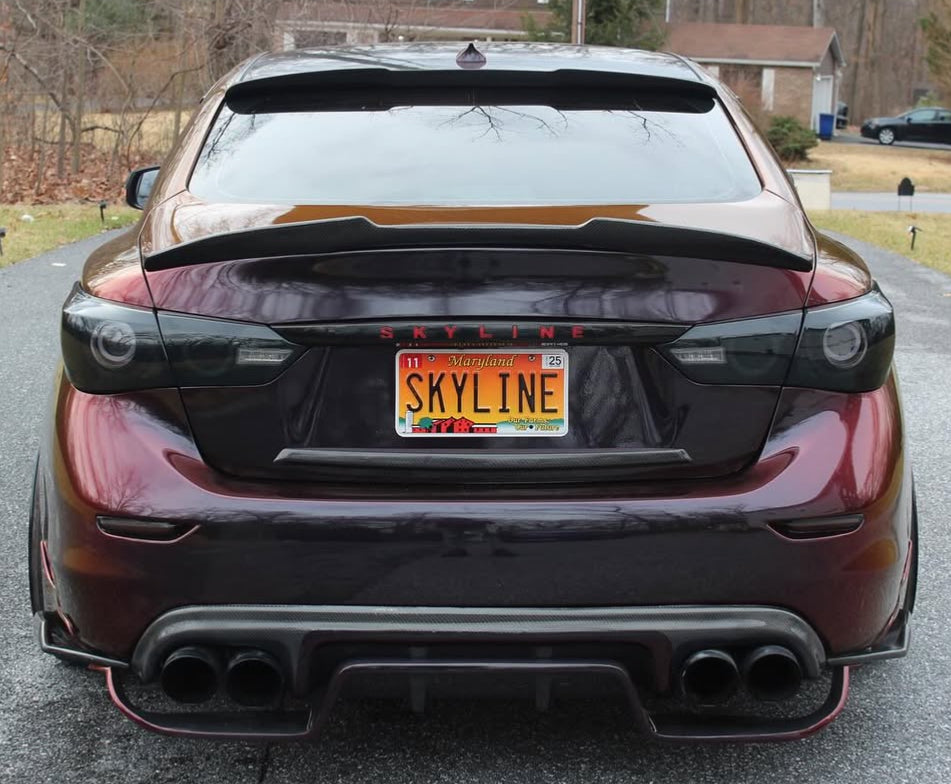 Q50 Carbon M Style Spoiler