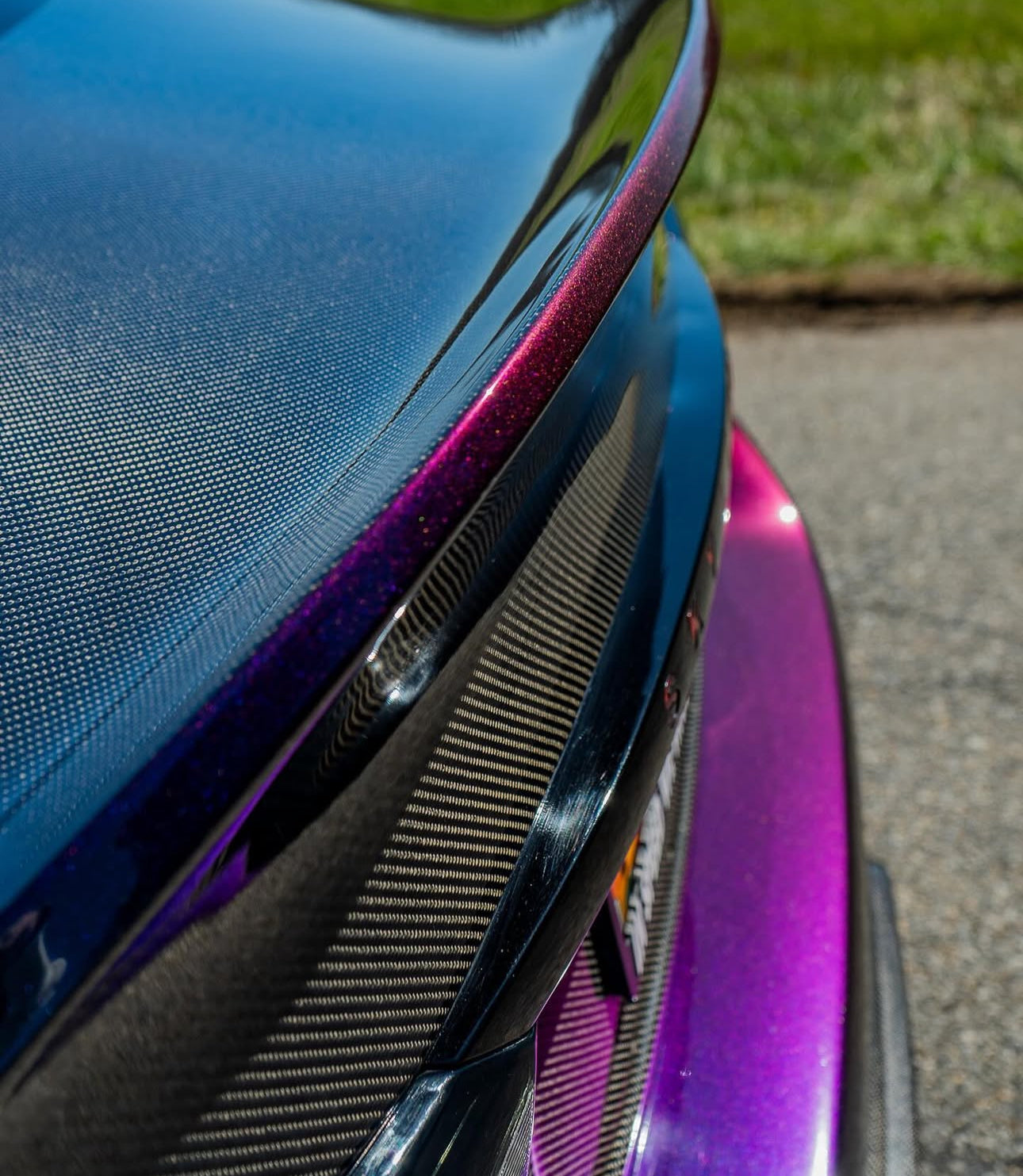 Q50 Carbon Fiber Duckbill Trunk