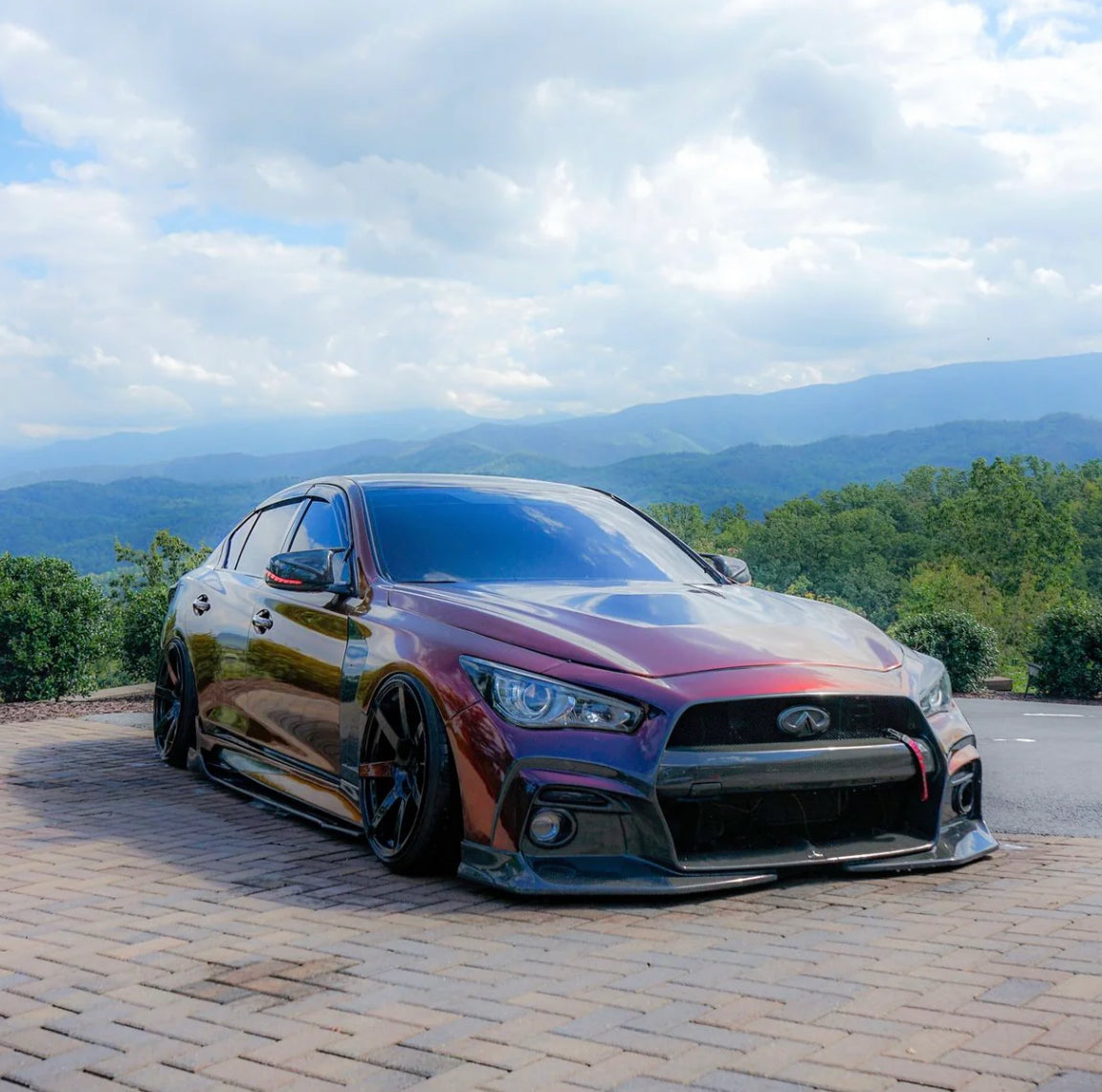 Q50 Blitz Front Bumper