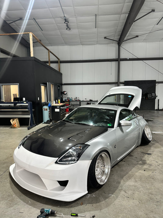350z Carbon Vented HR Hood