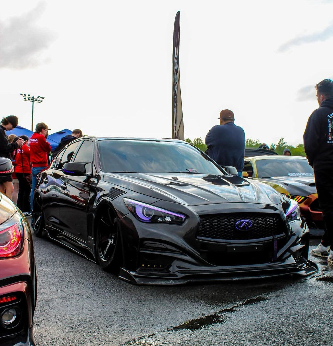 Q50 Impulse Carbon Front Bumper