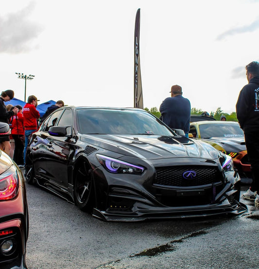 Q50 Impulse Carbon Front Bumper
