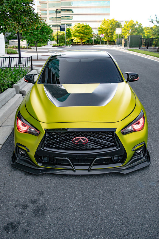 Q50 Carbon Fiber Front Lip