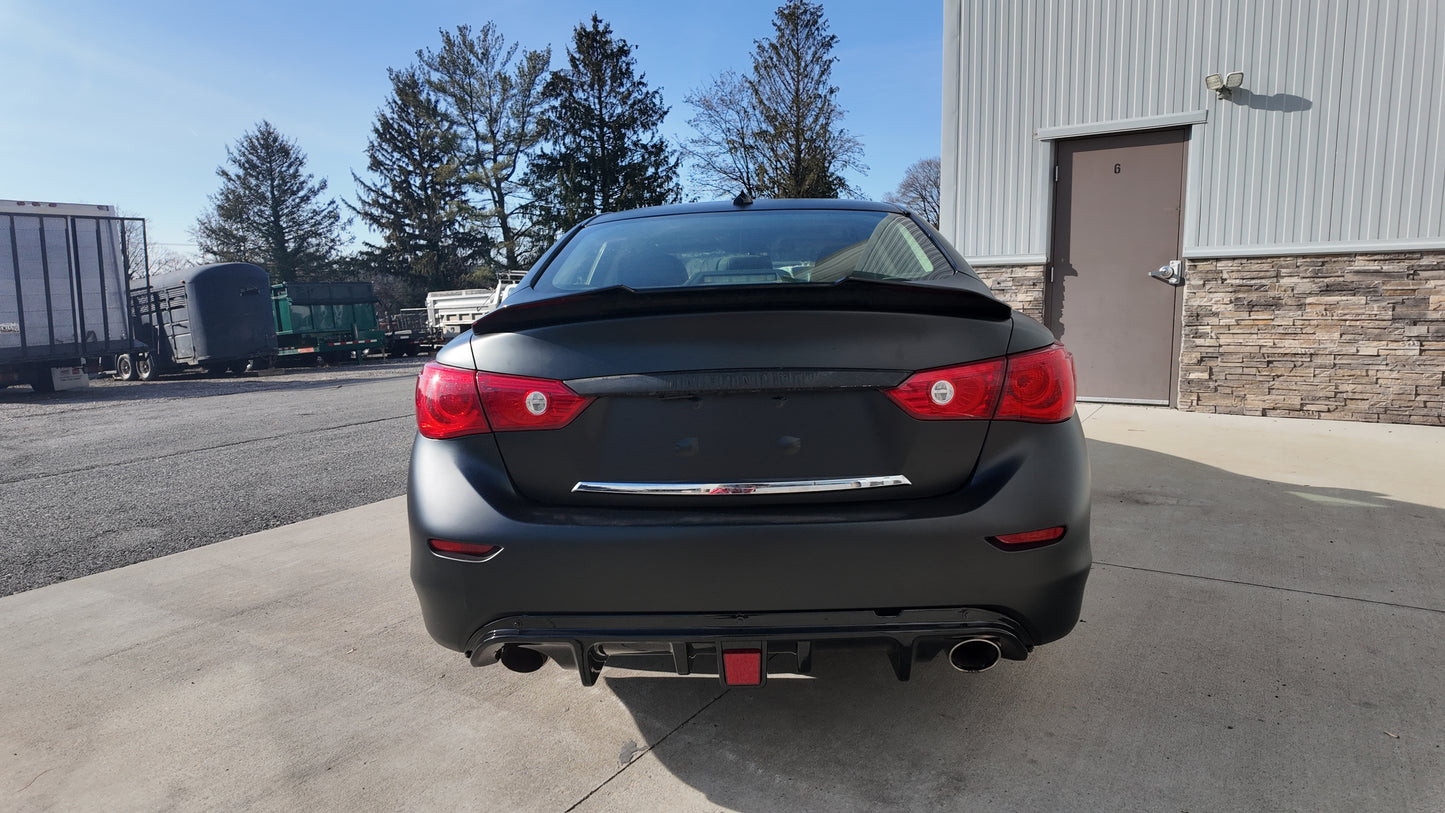 Matte Black Vinyl Roll