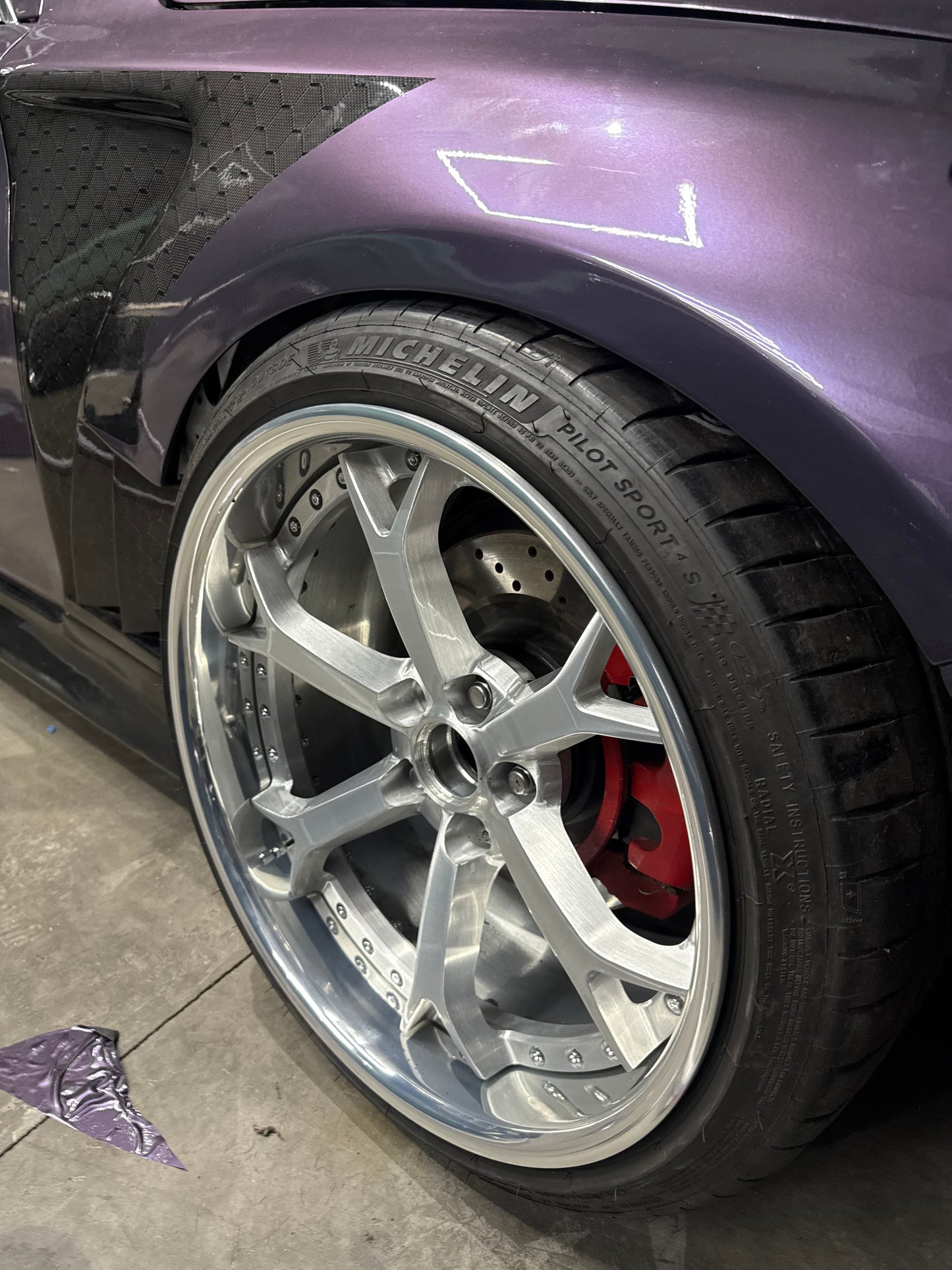 Custom 3pc Forged 6 Spoke Nismo Style Rims