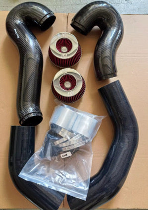 X5M F95 Front Mount Carbon Intakes