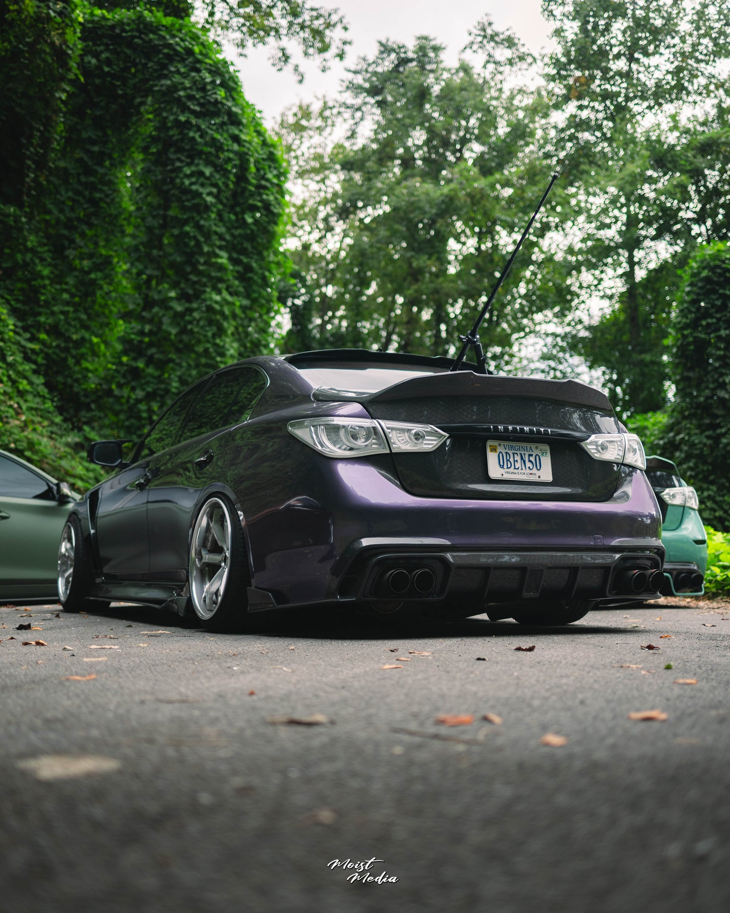 14-17 Q50 Clear Taillights