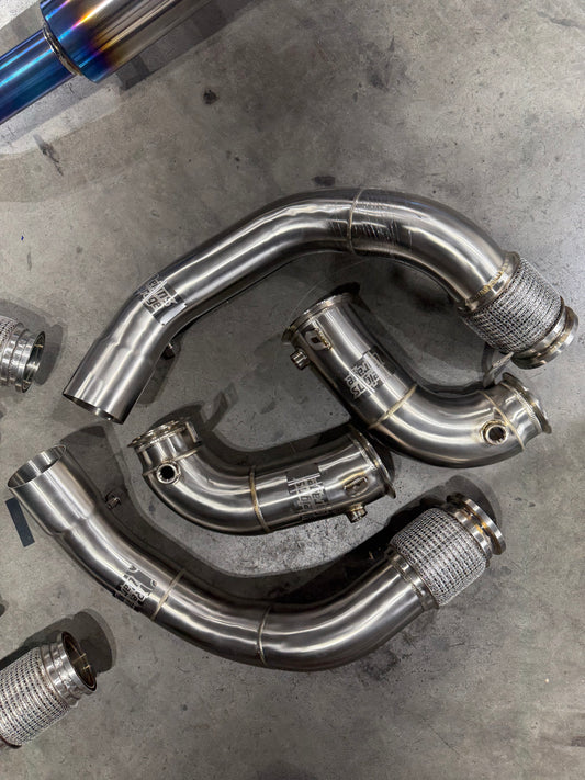 S63 Catless Downpipes for X5M/M5 F95/F90