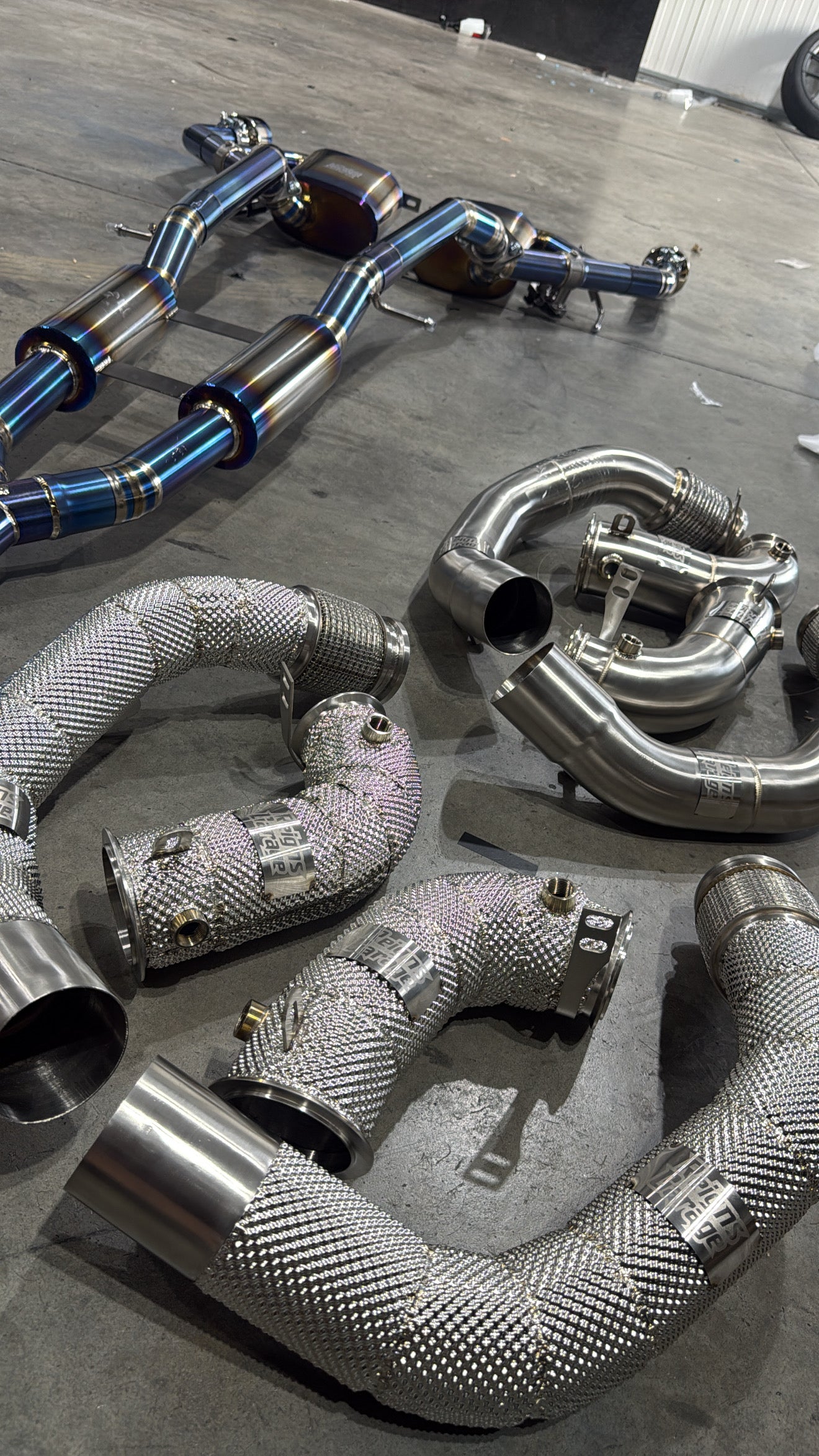 S63 Catless Downpipes for X5M/M5 F95/F90