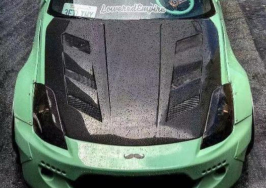 350z Carbon AMS Hood