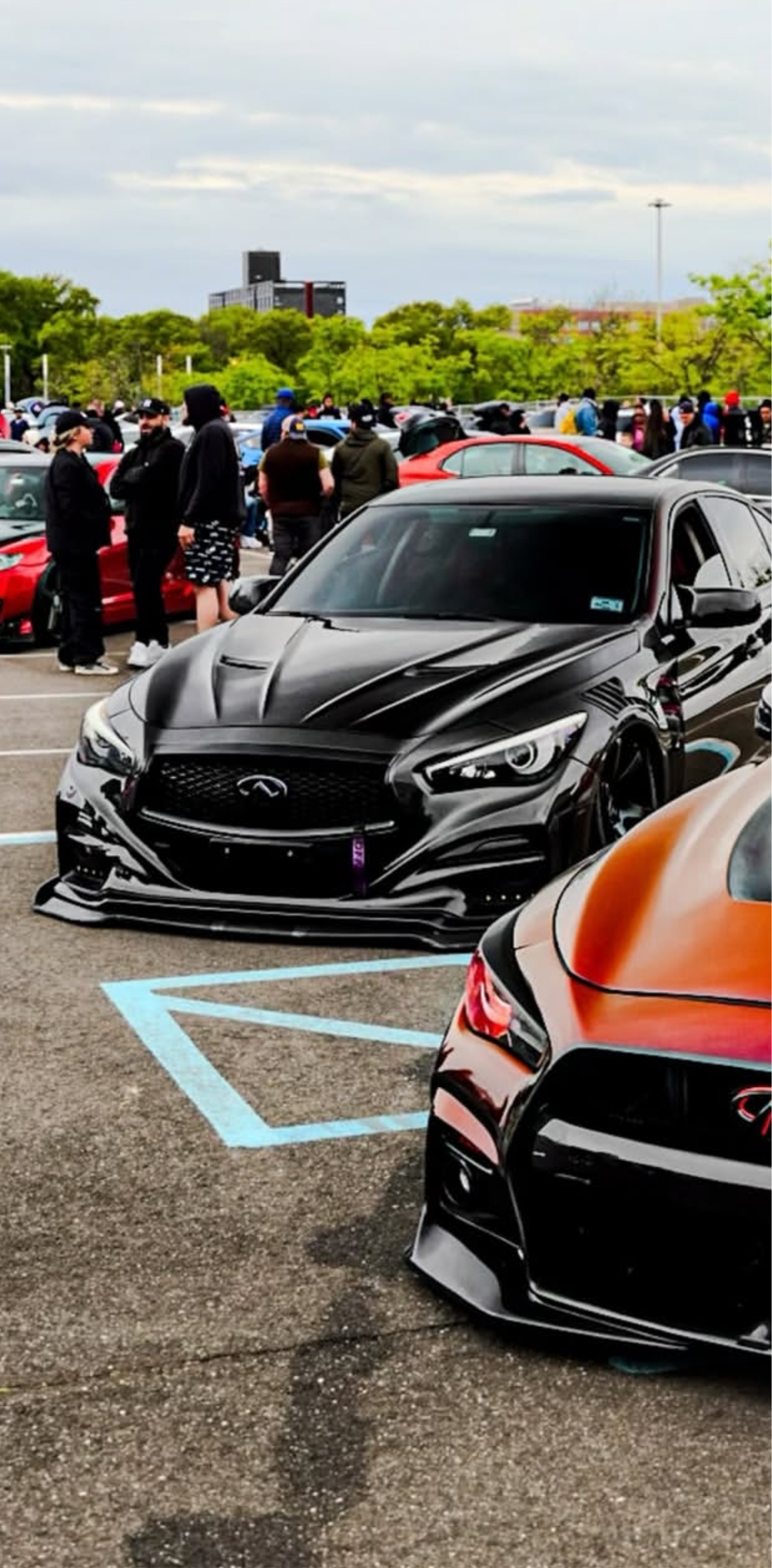 Q50 Impulse Carbon Front Bumper