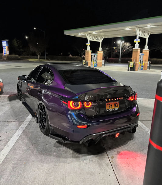Q50 Carbon Fiber Duckbill Trunk