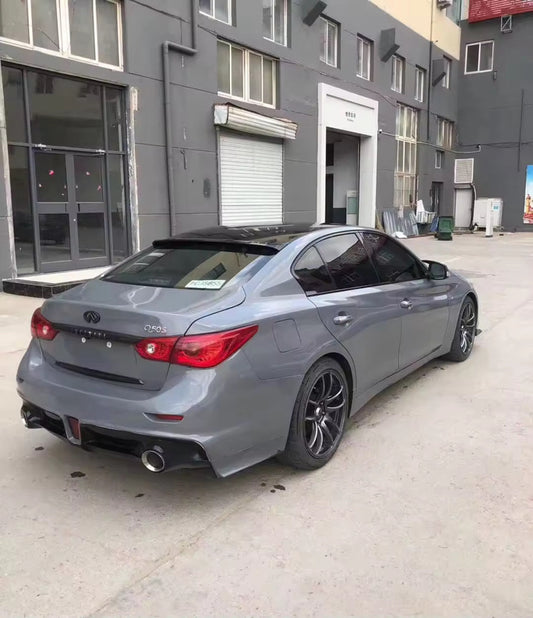 Q50 Rogue Style Rear Bumper